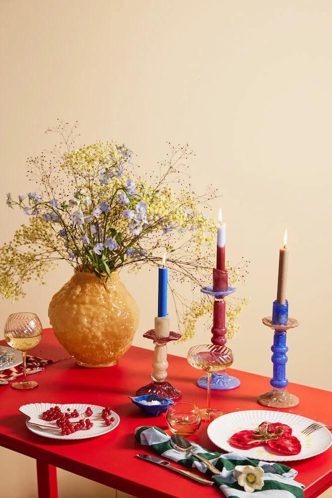 VASE CORALLO M YELLOW - BYON