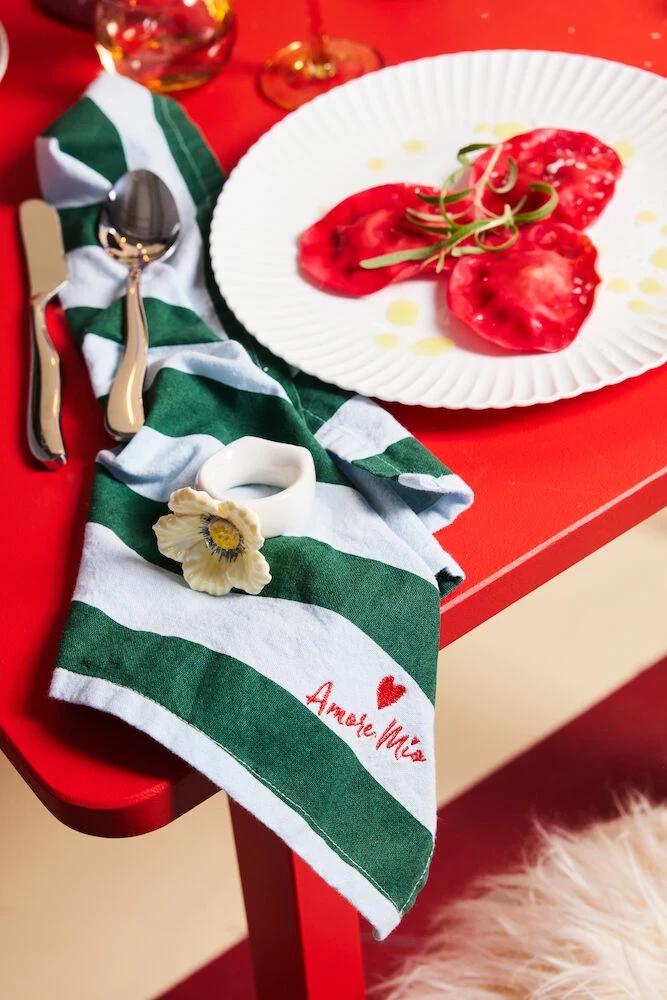 NAPKIN RING POPPY 2PCS/SET BEIGE - BYON